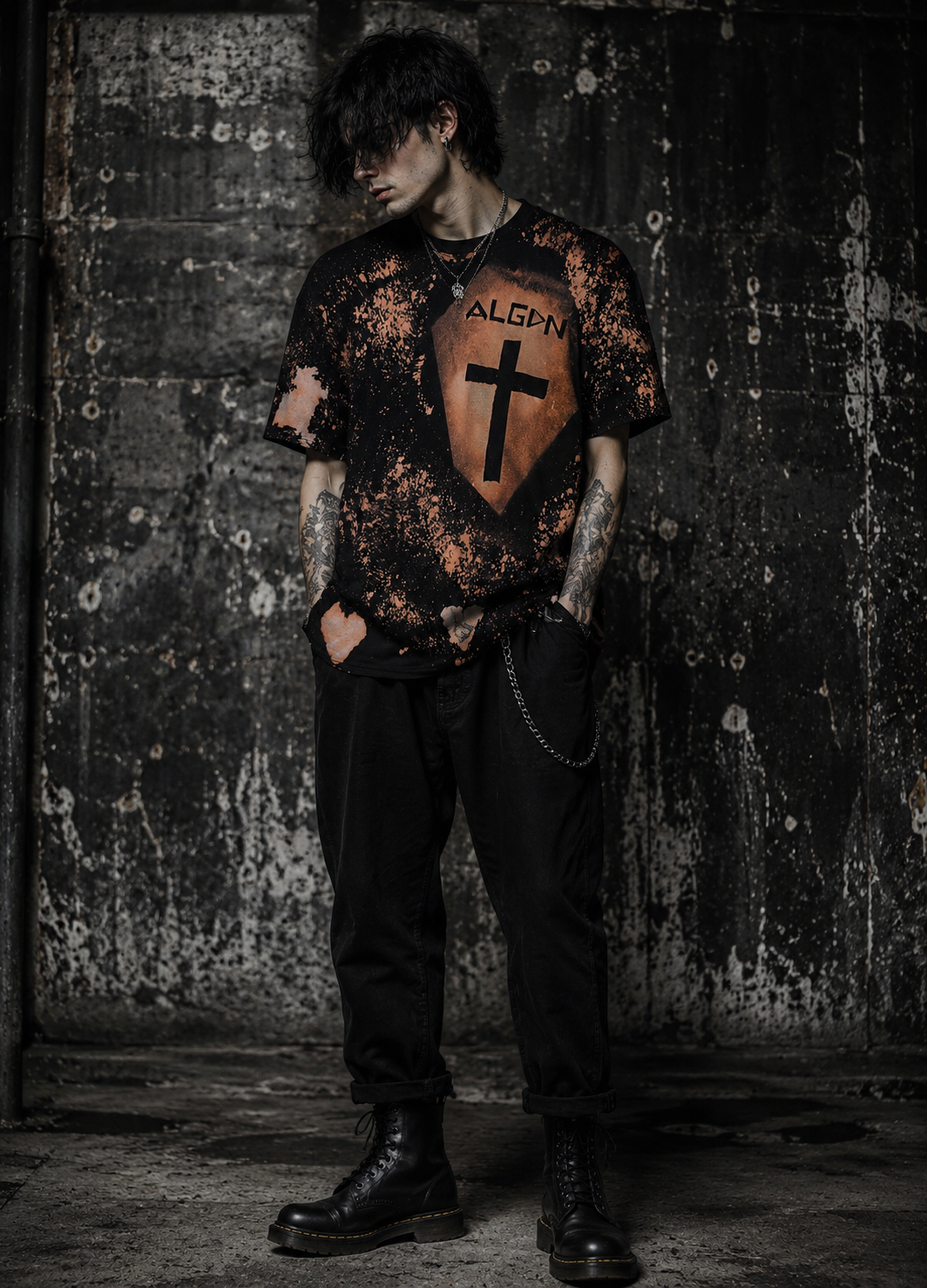 ALGDN Art Cross Love Tee