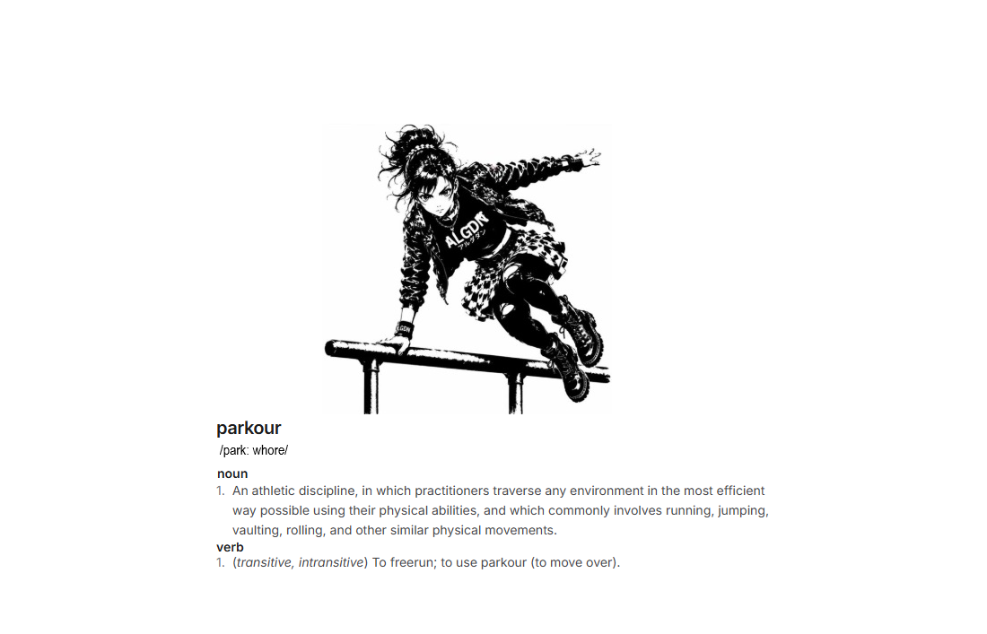 Parkour by ALGDN