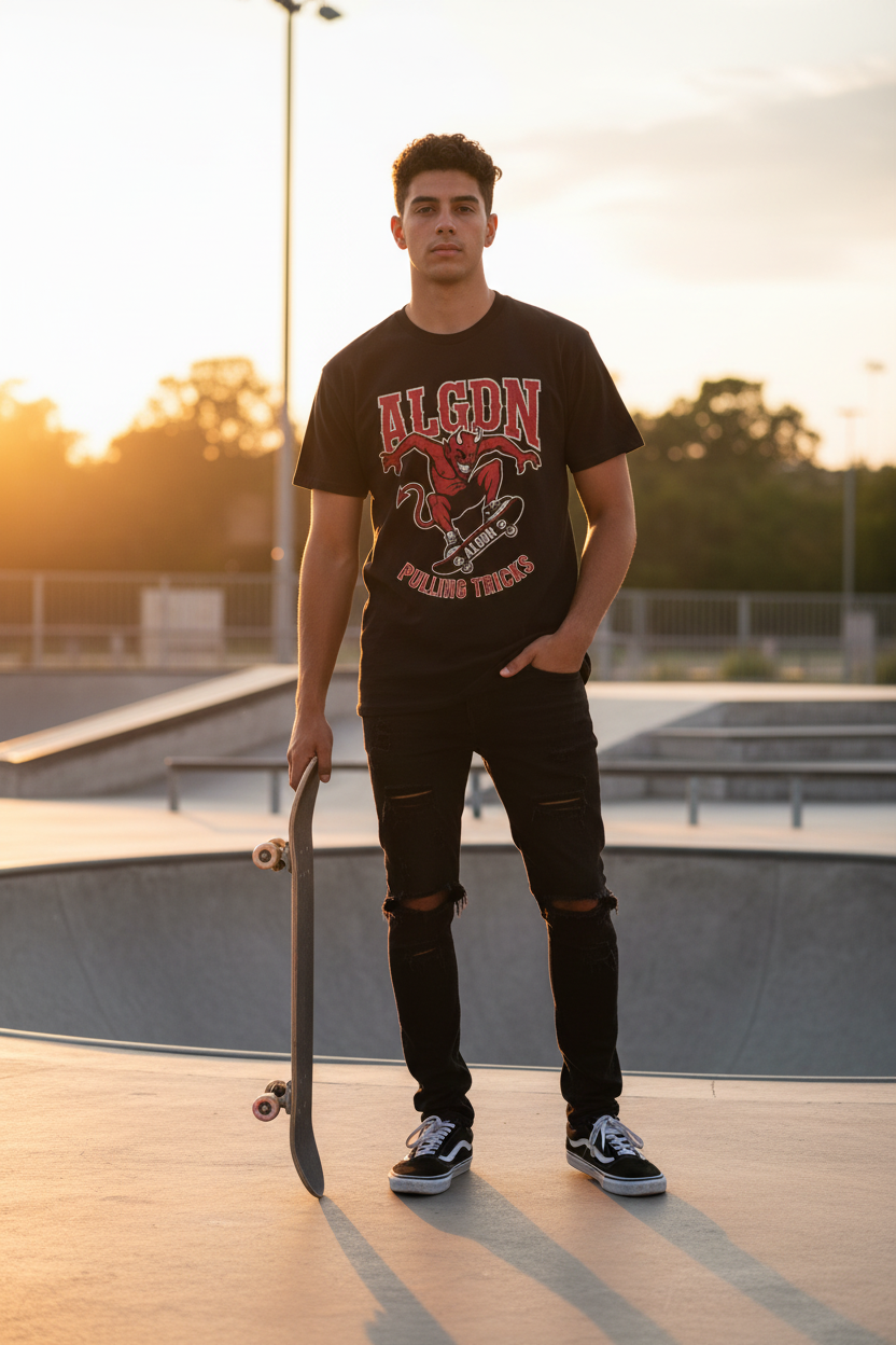 ALGDN Pulling Tricks - Skate Park Shot