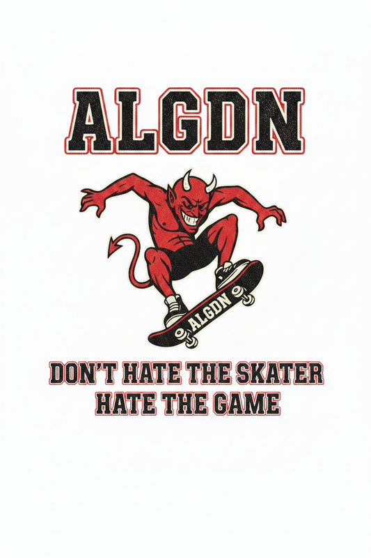 ALGDN Skate Shirt Design v4