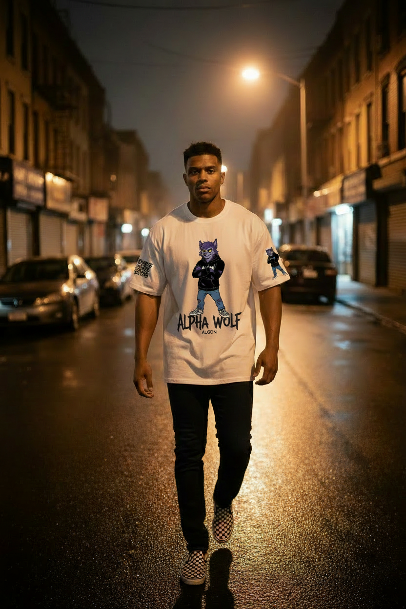 Alpha Wolf Toon Tee Exact - NJ Night