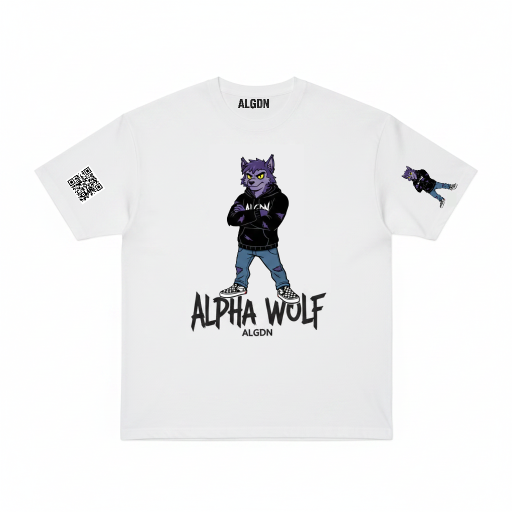 ALGDN Alpha Wolf Toon Tee