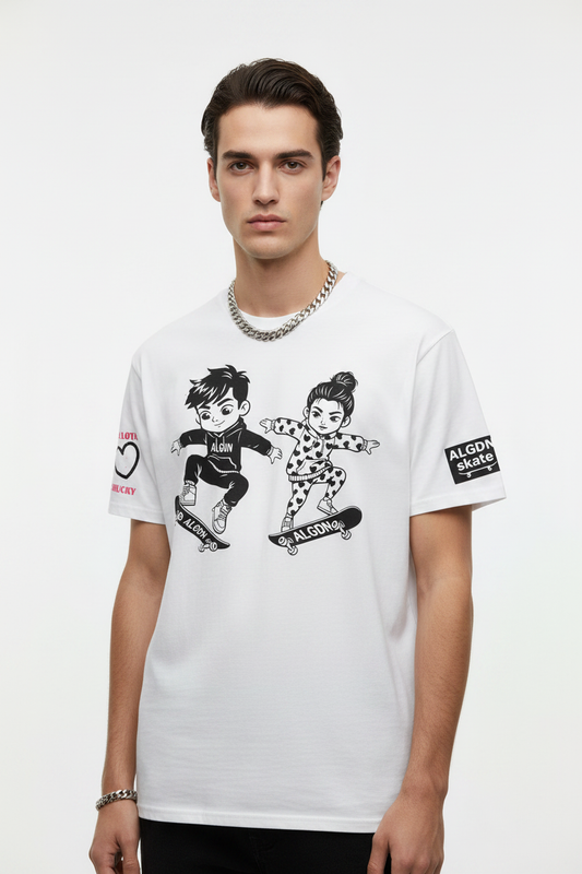 Bellota & Chucky Tee On Model