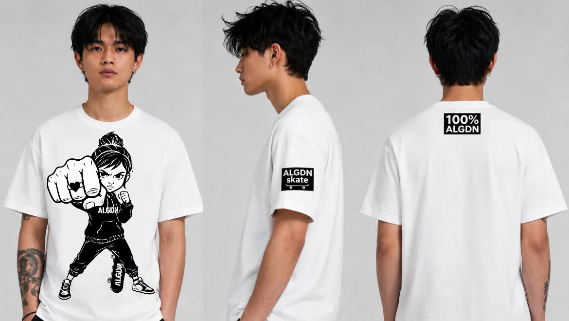 ALGDN skate Bellota Tee