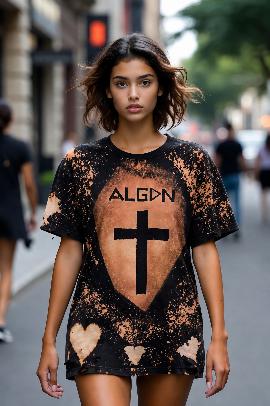ALGDN Art Cross Love Tee