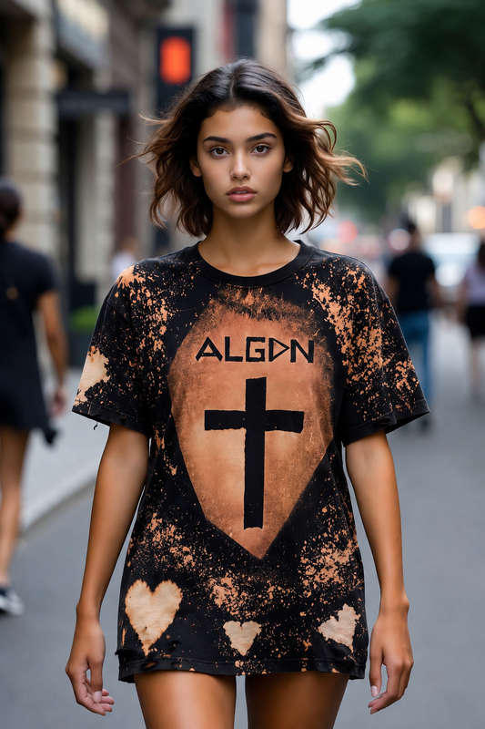 ALGDN Art Cross Love Tee