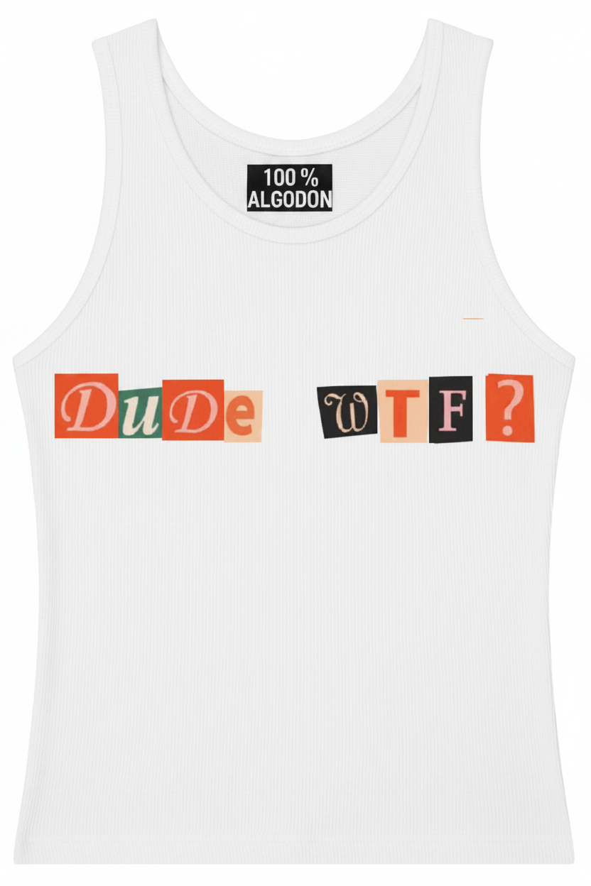 Ransom Tank Top DUDE WTF