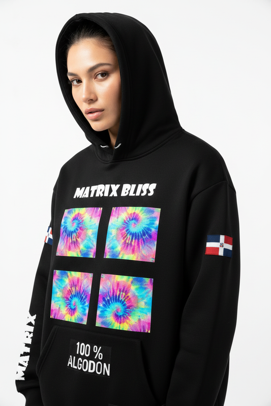 Matrix Bliss Hoodie Model Shot