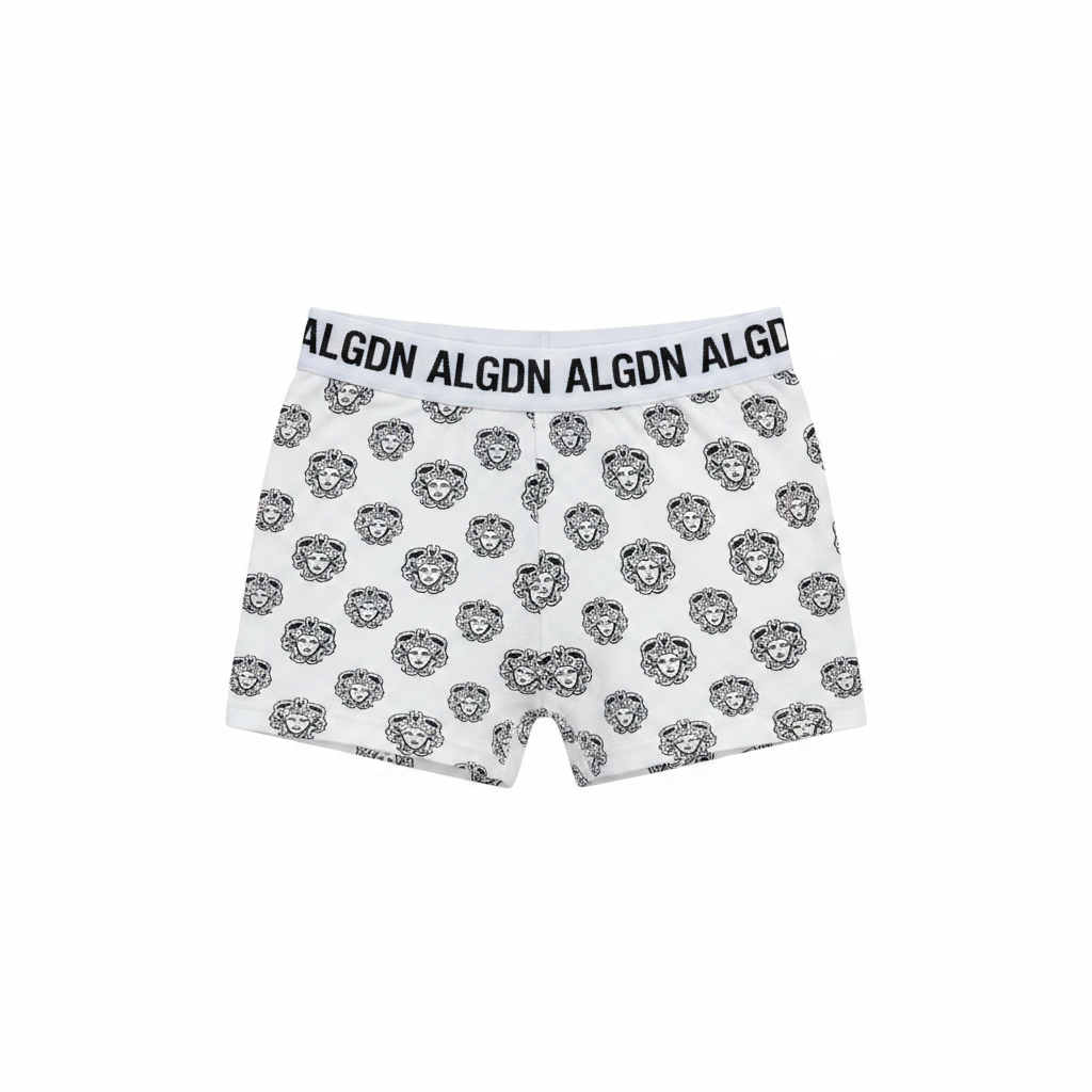 Medusa Boy Shorts - Dense Allover Print Product Image