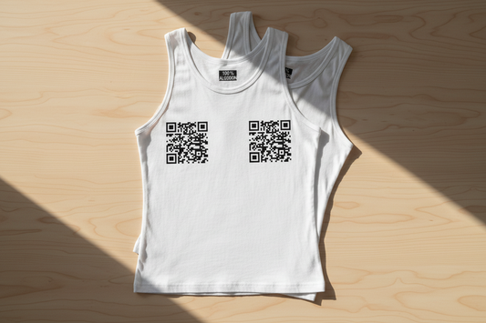 QR Code Tank Top