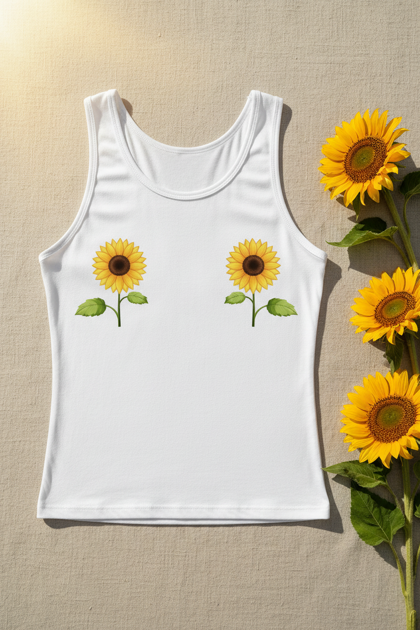 Sunflower Tank Top